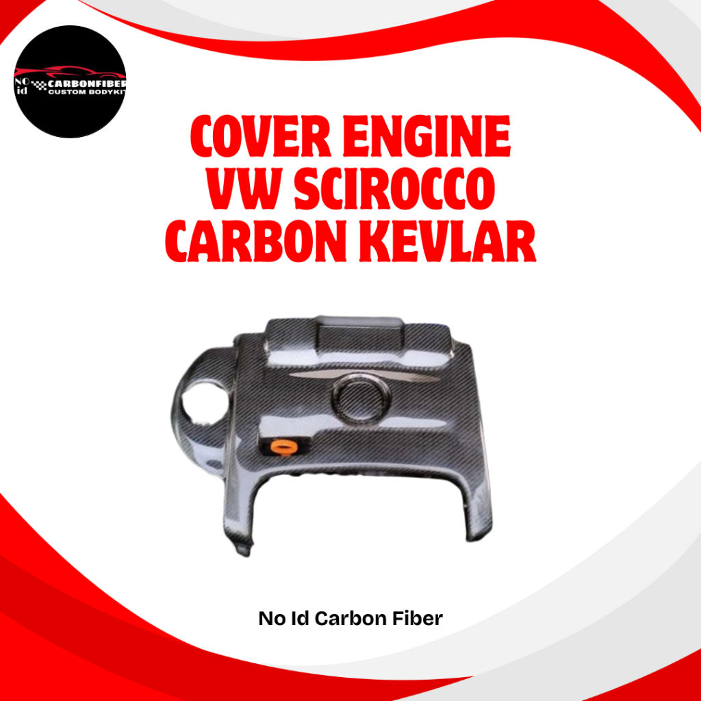 COVER ENGINE VW SCIROCCO CARBON