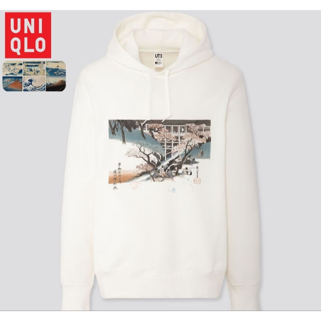 Hoodie Uniqlo UT X Mfa Boston GraphicArt [NET]    preloved/second/vintage
