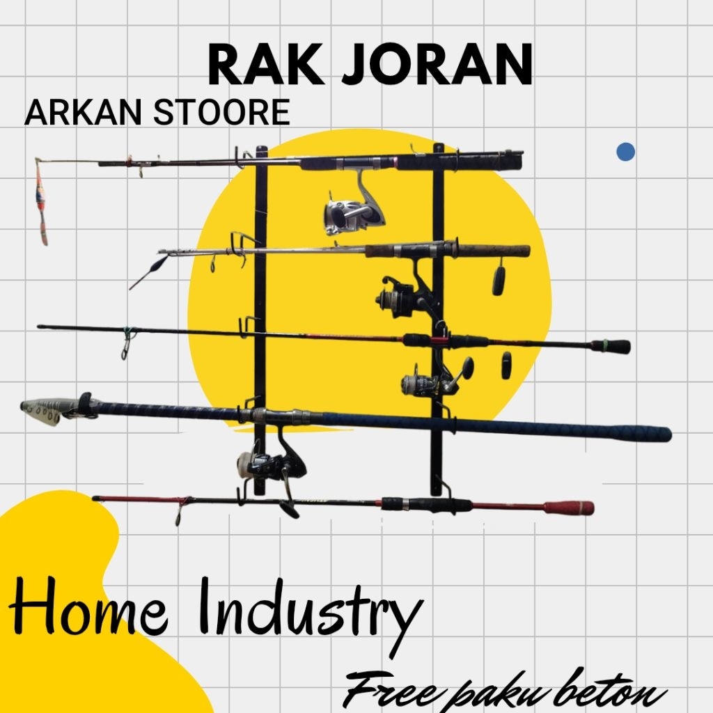 RAK JORAN PANCING/RAK PANCING BAHAN BESI/ RAK PANCING DINDING