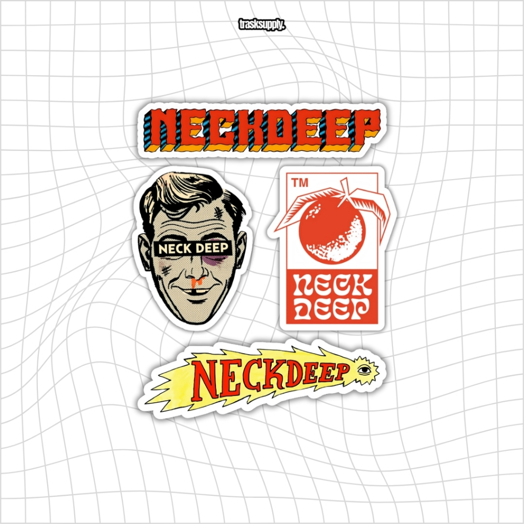Sticker Neck Deep - STICKER BAND