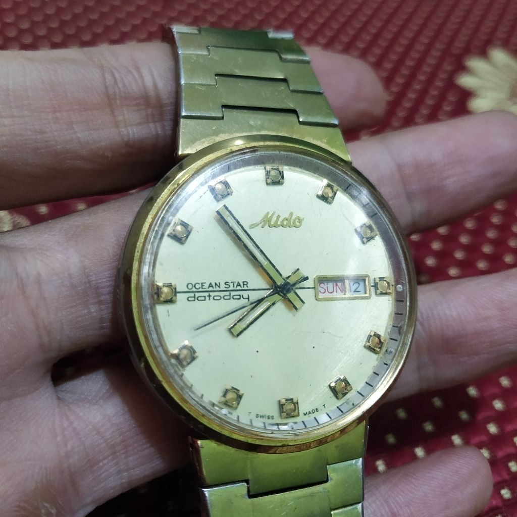 jam tangan pria mido ocean star datoday