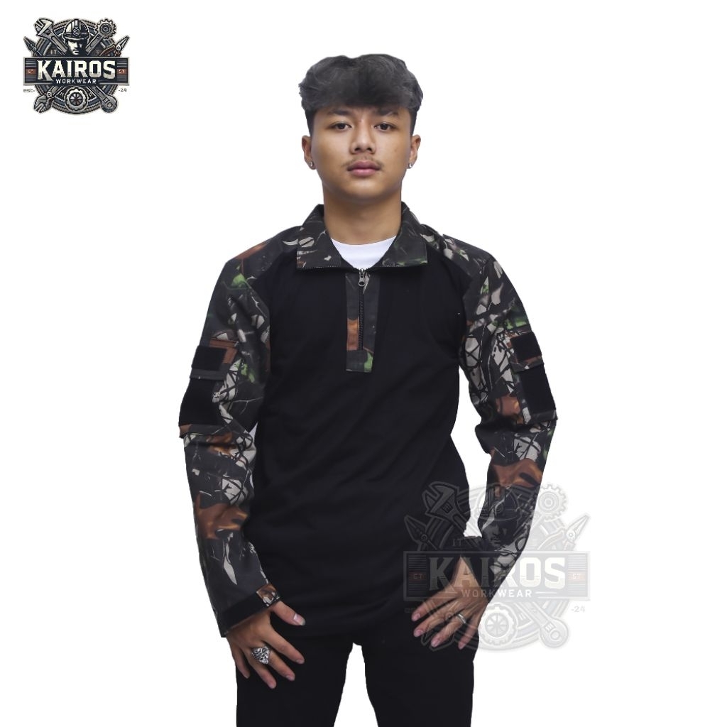 KEMEJA BDU TACTICAL LORENG PERBAKIN BAJU TEMPUR MILITARY TERBAIK