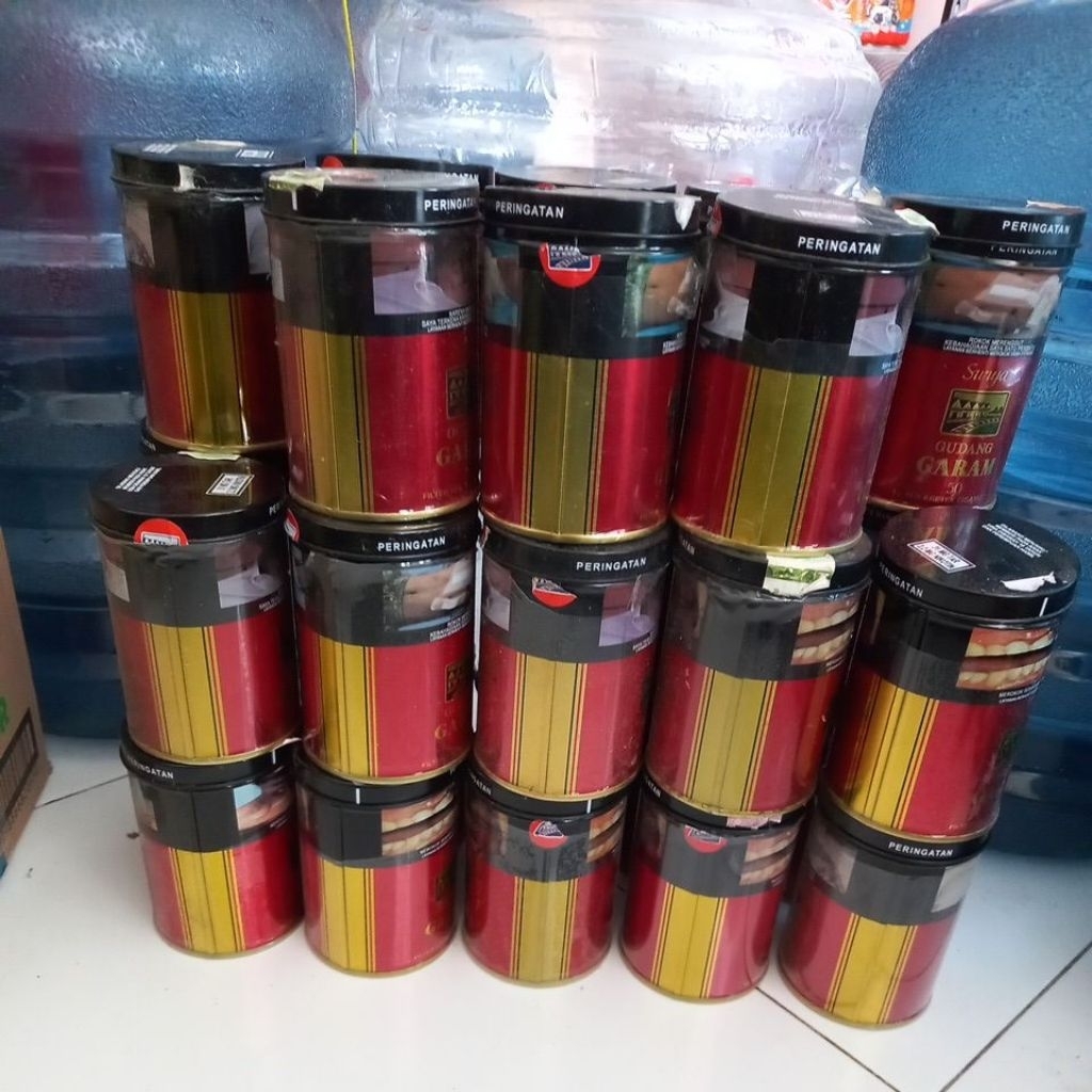 kaleng bekas/kaleng kerajinan