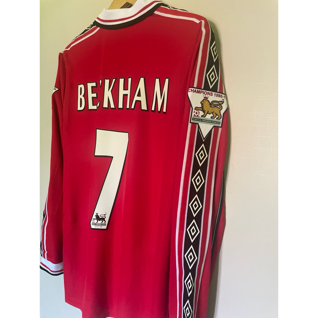 Jersey Retro Mu Home 1998 Nns Beckham
