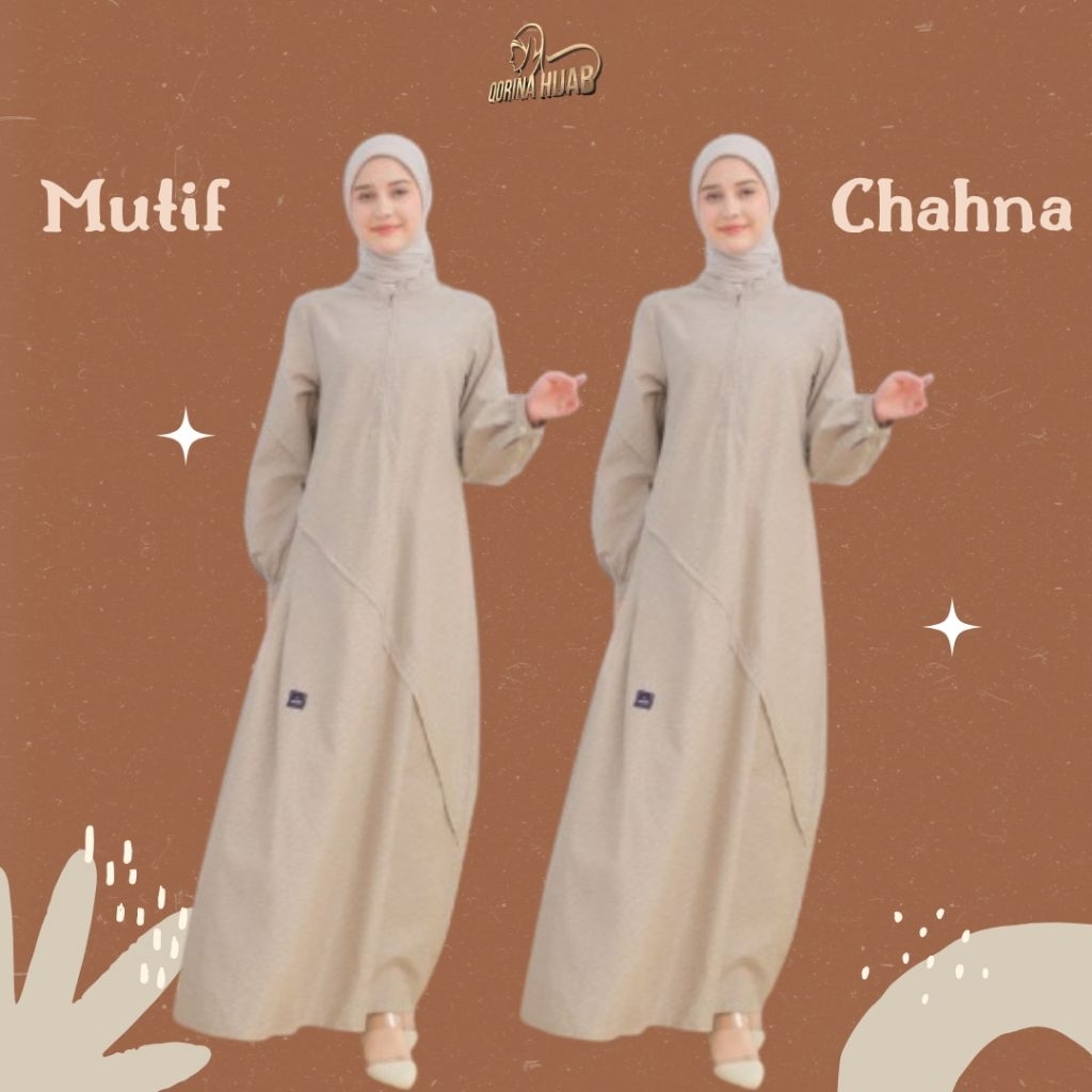 MUTIF CHAHNA / GAMIS MUSLIMAH / GAMIS LEBARAN 2026 / GAMIS RUMAHAN / GAMIS MUTIF