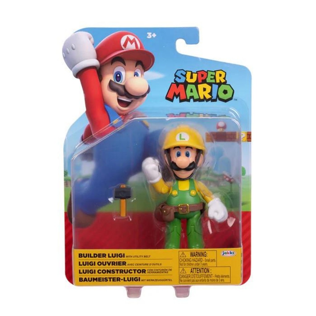 Jakks Pacific Mario Builder Luigi