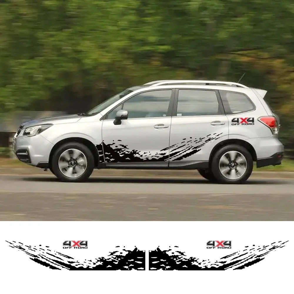 Stiker Mobil untuk Subaru Forester SH SJ SG SK SF SG5 SF5 2013 ~ 2019 4x4 Off Road Splash Grafis Vin