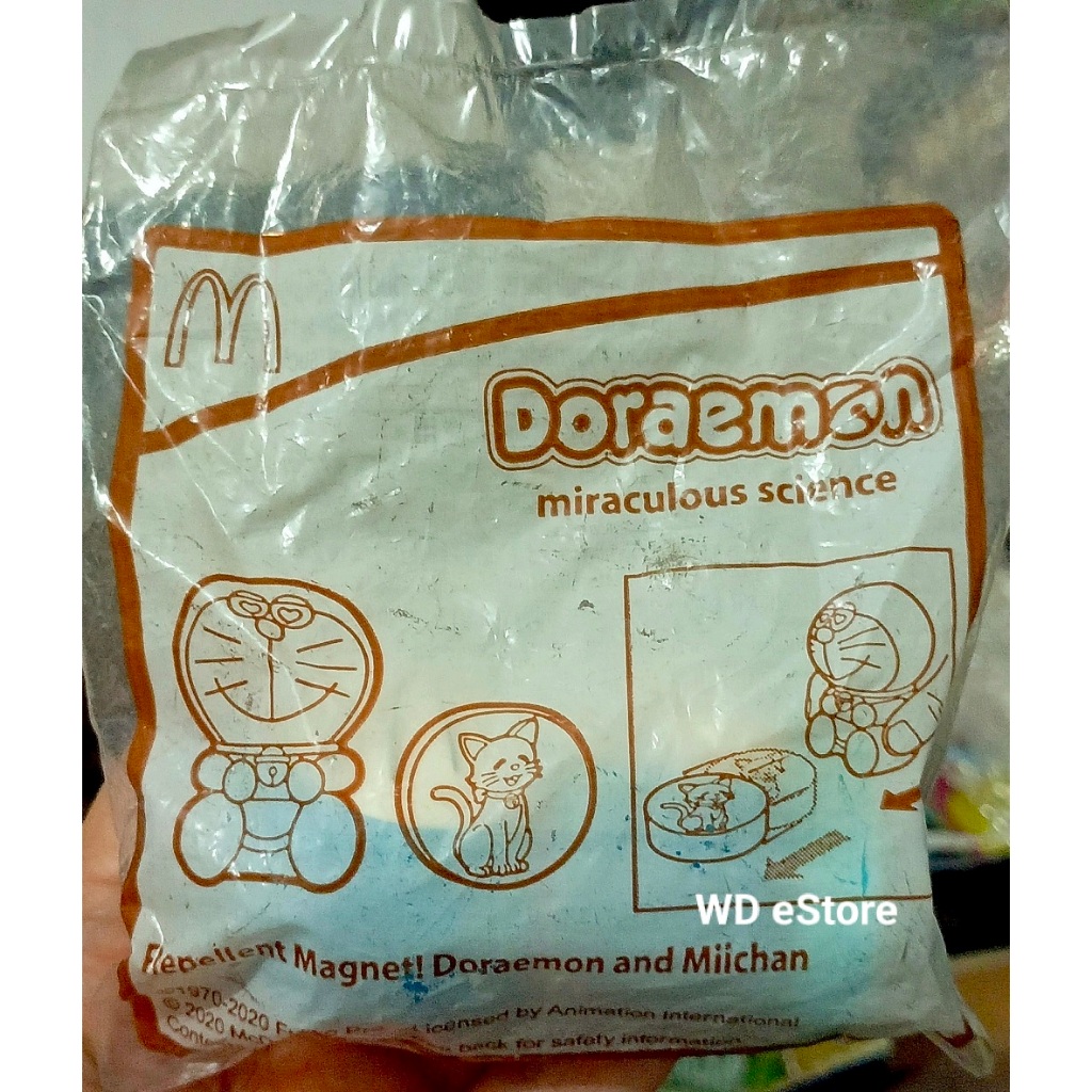 McDonald Happy Meal Toy Doraemon Repellent Magnet