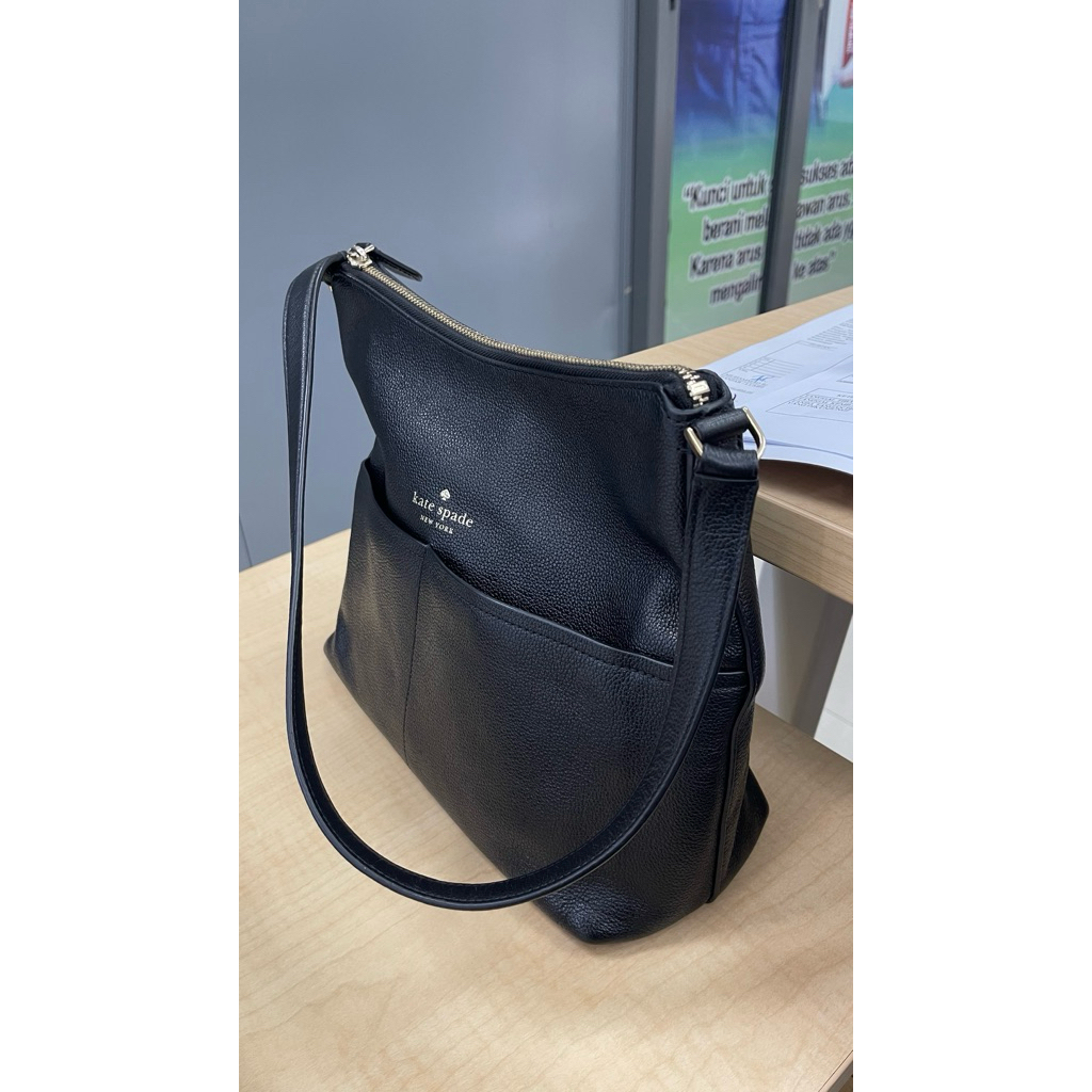 (preloved) Tas Shoulder KS Hobo Black