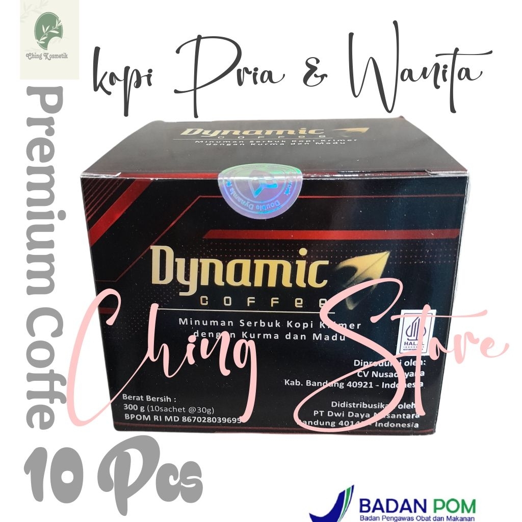 COFFE DYNAMIC 10 Sachet Original|Kopi dinamik original| Kopi dinamic