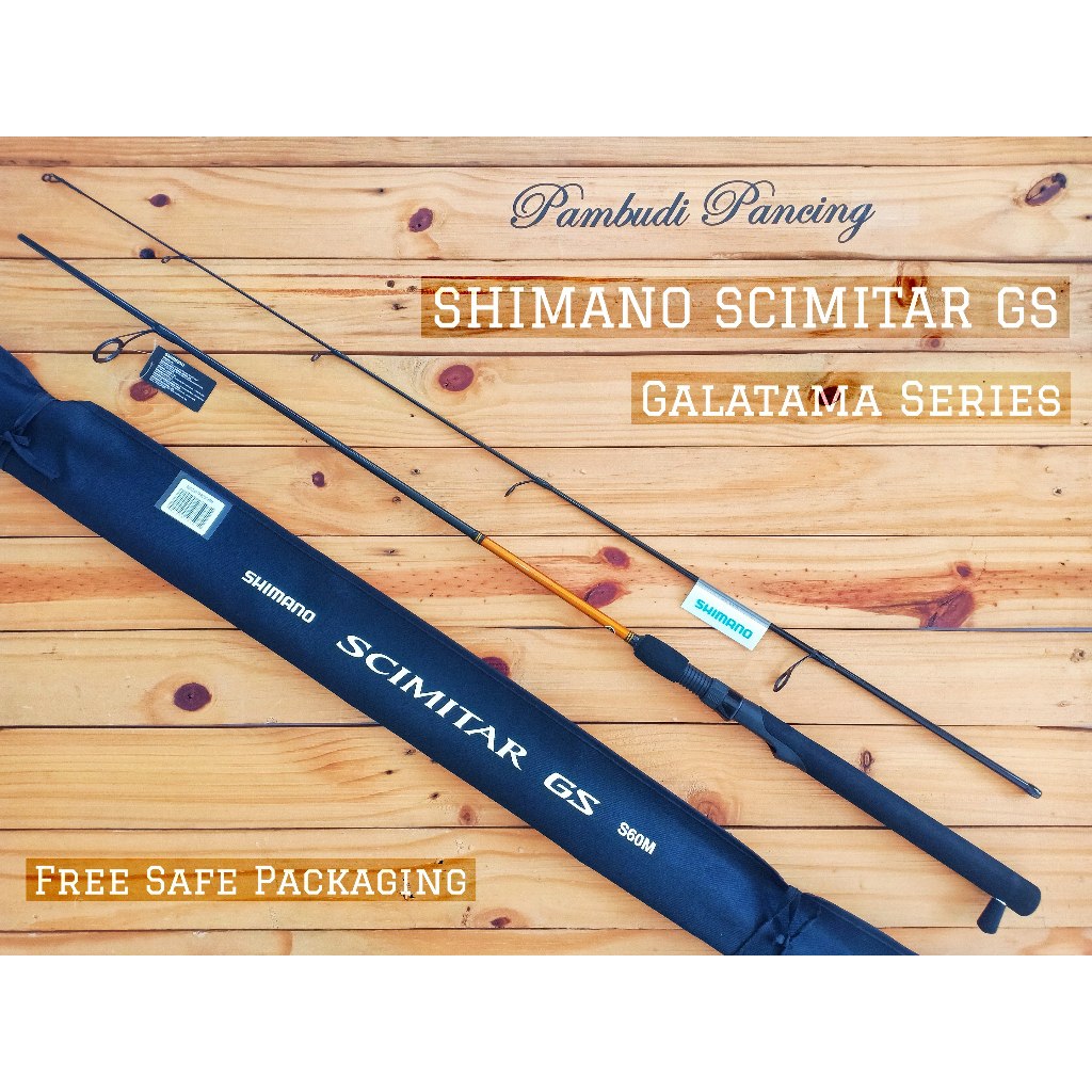 SHIMANO Original | Joran Pancing SHIMANO SCIMITAR GS Galatama Series Tournament Rod | SHIMANO SCIMIT