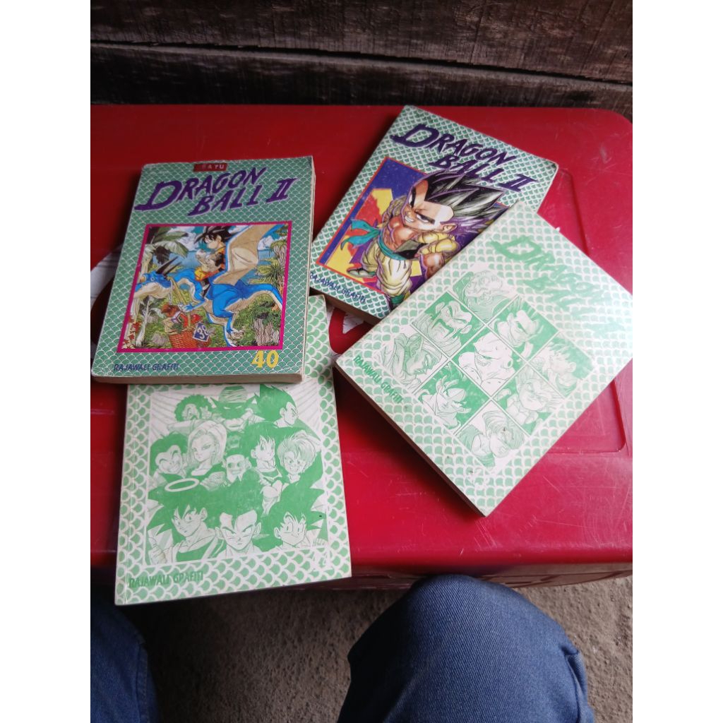 4pcs komik dragon ball 65rb Jadul  antik vintage display lawas kuno