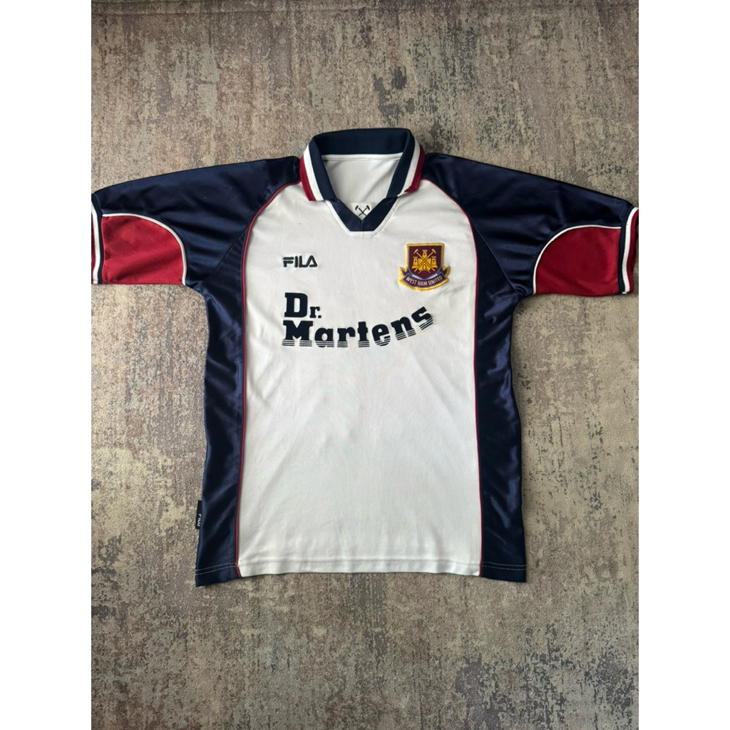 Jersey West Ham United 1999-2001 Away Kit Short Sleeve