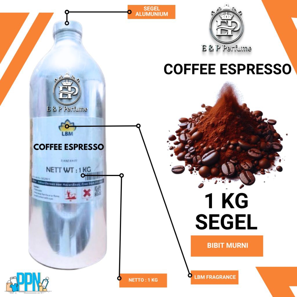 Bibit Parfum - Coffee Espresso | Type Coffee by LBM Fragrance Oil