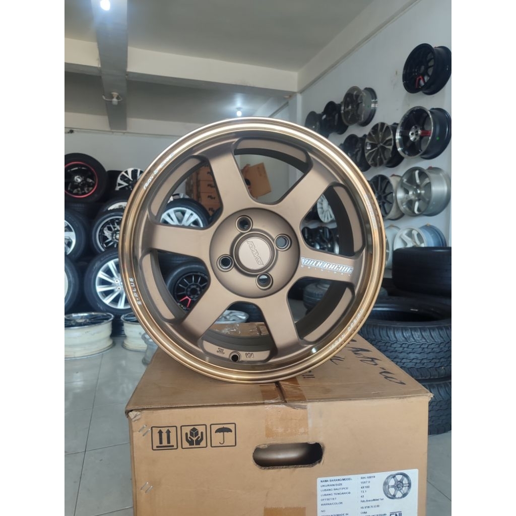 velg racing R15 TE37 RH-10019