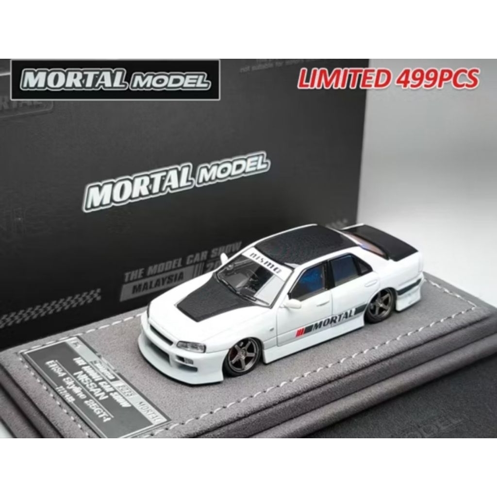mortal nissan URAS ER34 skyline 25GT  carbon white event car show malaysia 2025
