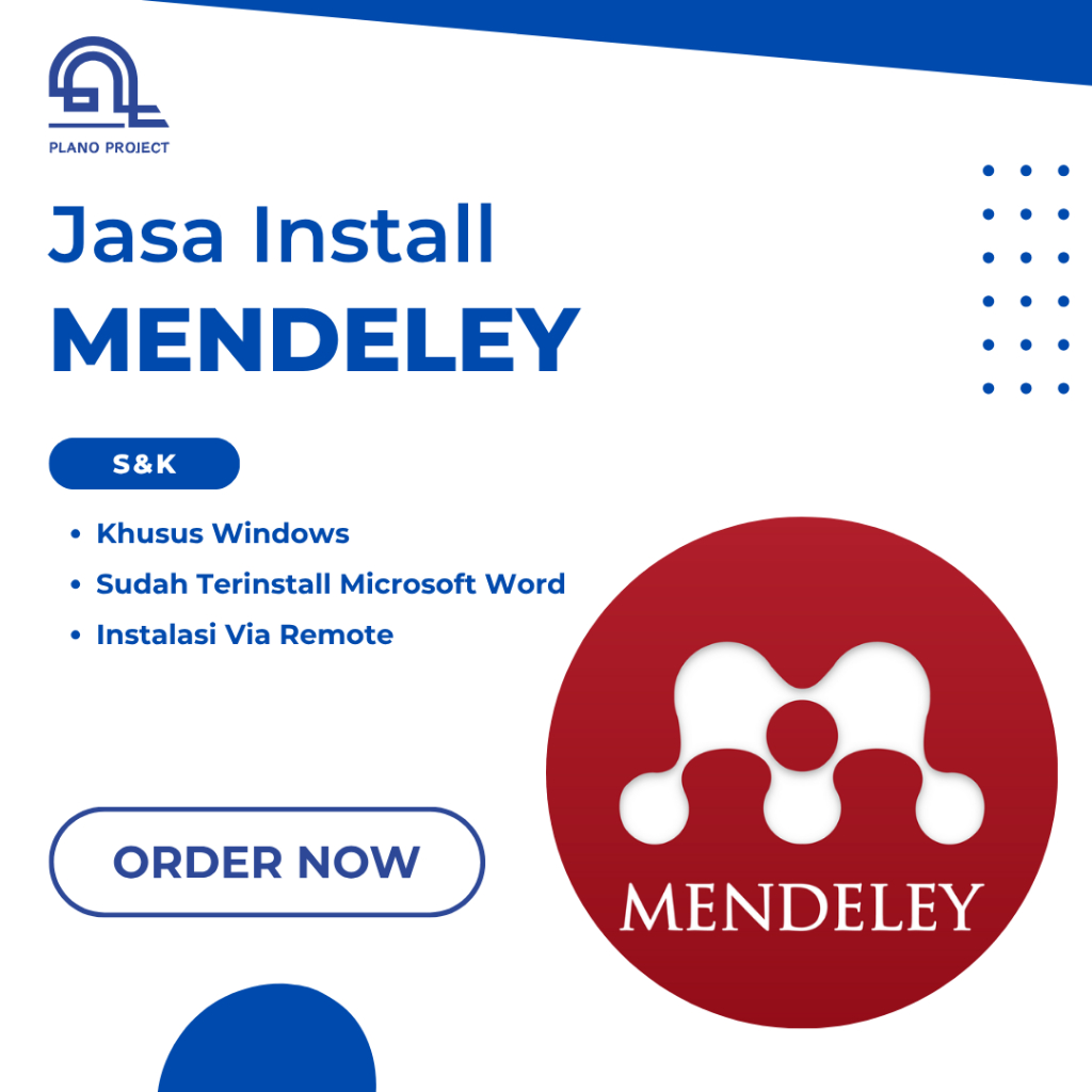 Jasa Install Mendeley Dekstop | Mendeley Reference Manager | Daftar Pustaka | Sitasi