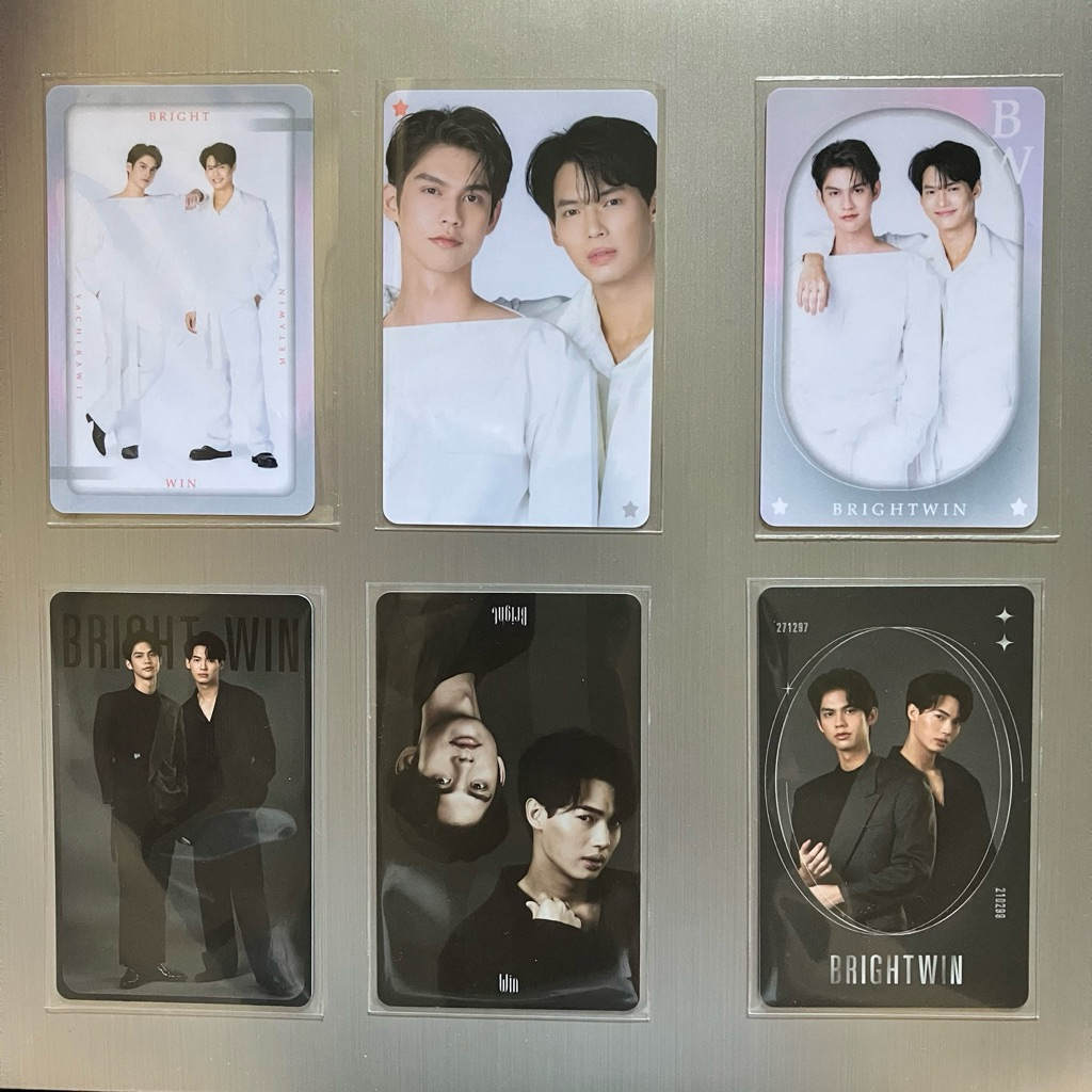 Official Photo Card LOL 2022 BrightWin GMMTV Official PC Signature BrightWin GMMTV