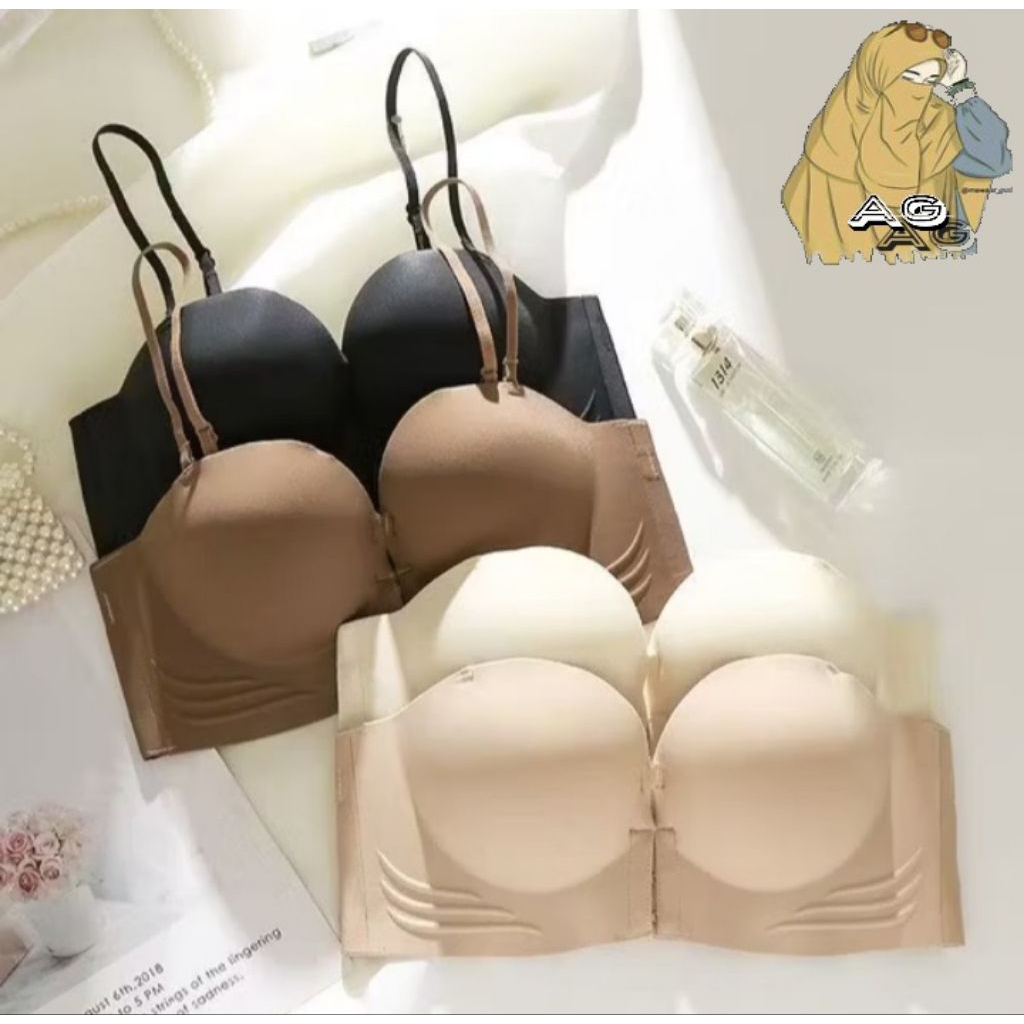 AG// BRA PUSH UP TANPA KAWAT BRA SEXY BRA JUMBO COCOK BUAT DEWASA