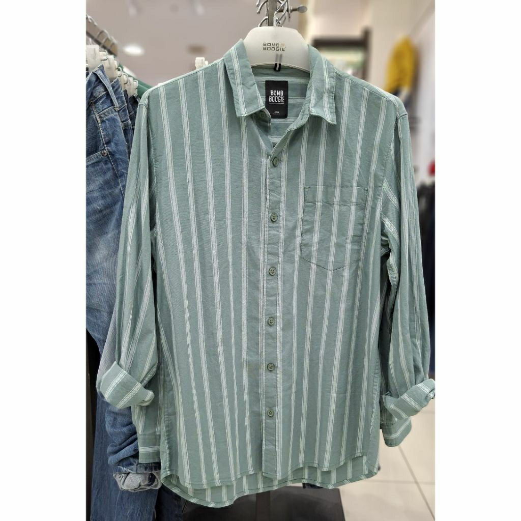 kemeja pria model terbaru bombboogie original