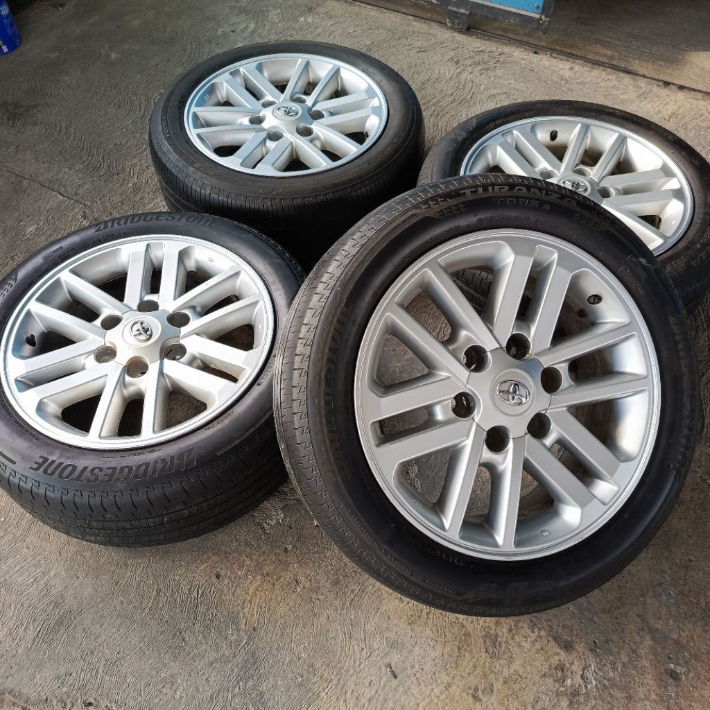 Velg Ori Fortuner VNT R17  set ban Bridgestone 215/55R17