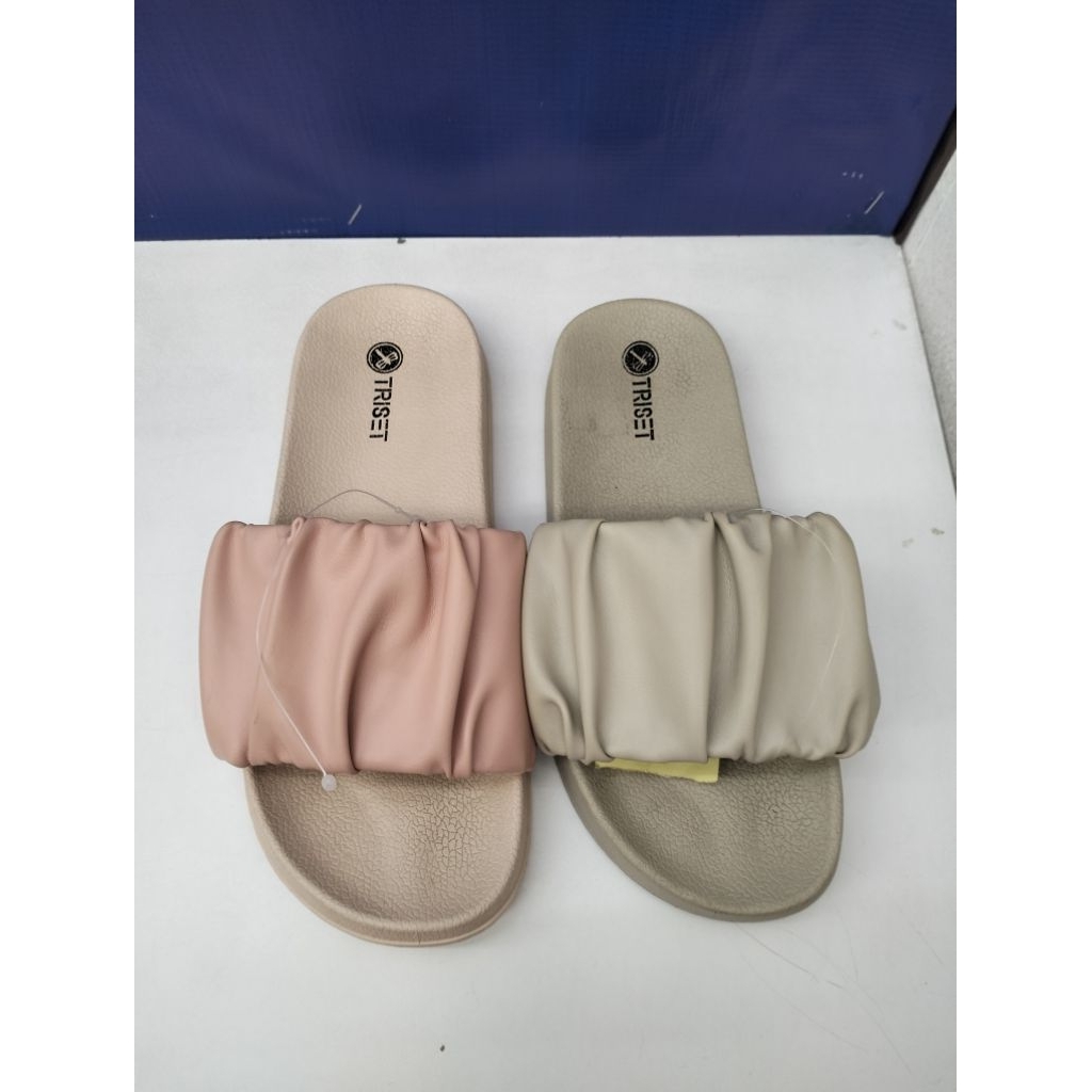 PROMO SANDAL KARET WANITA TRISET