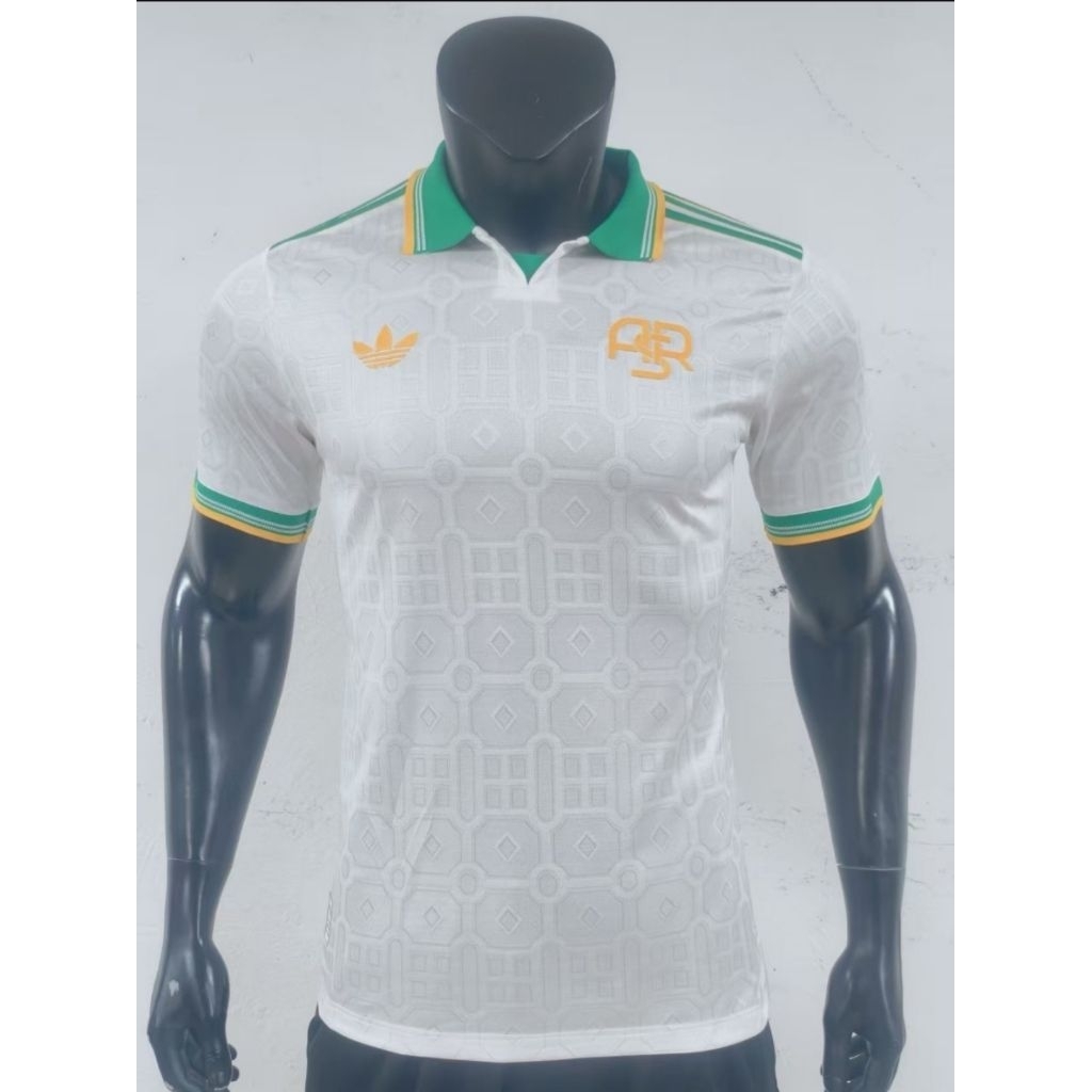 Jersey Kaos Baju Sepak Bola AS Roma Home Away 3rd Third Special Edition Edisi Spesial Putih Climachi
