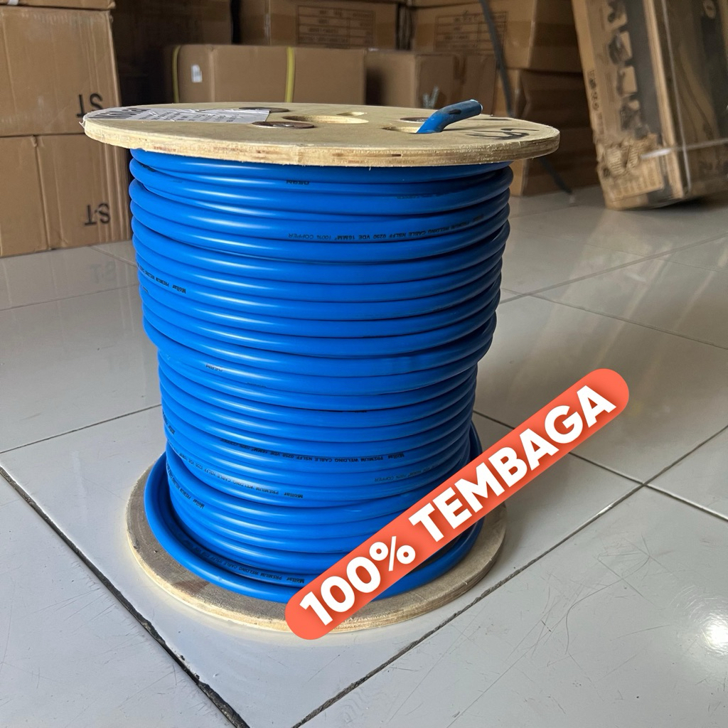 MOLLAR kabel las 16 mm FULL TEMBAGA kabel las tembaga 16 mm kabel trafo las