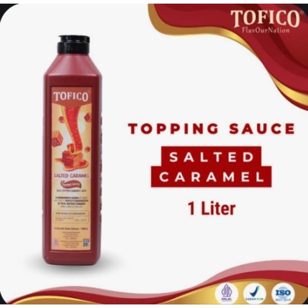 Tofico Salted Caramel Sauce Topping / Tofico Salted Caramel Sauce Topping