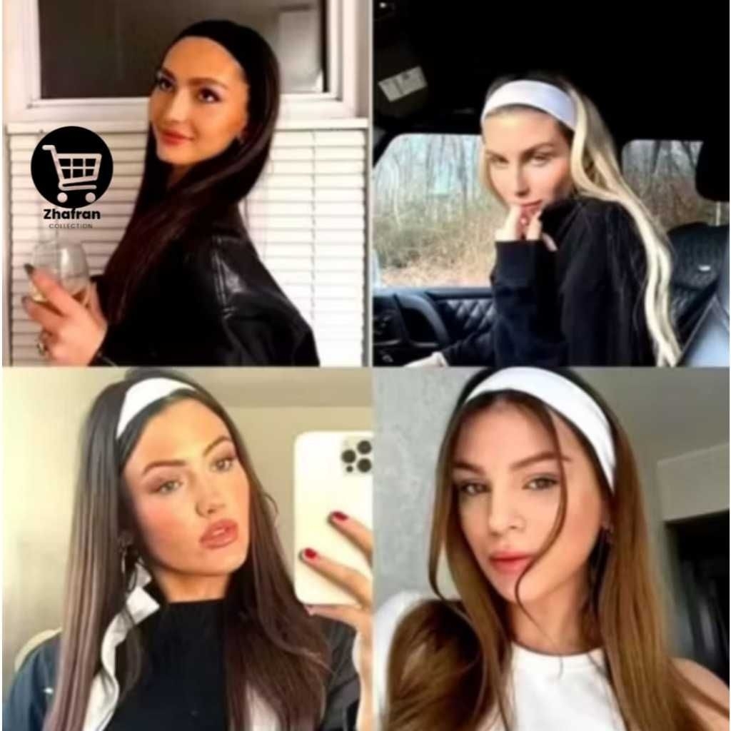 Headband Bandana Korea Lembut, Cantik, Lucu, Sport, dan Gaya