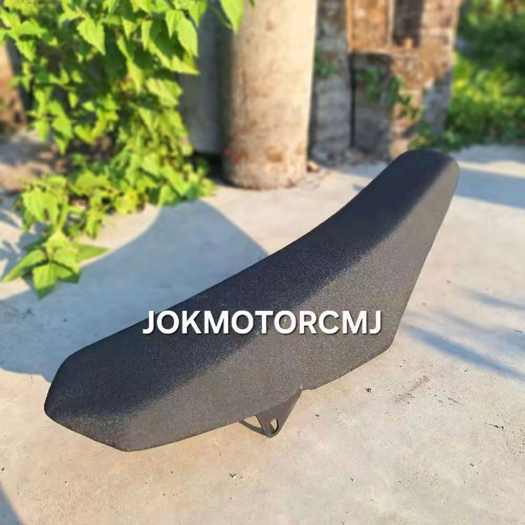 Cover Jok CRF Tinggi Busa Tebal Nyaman Variasi Kulit Polos Amplas Kulit jok crf  tinggi