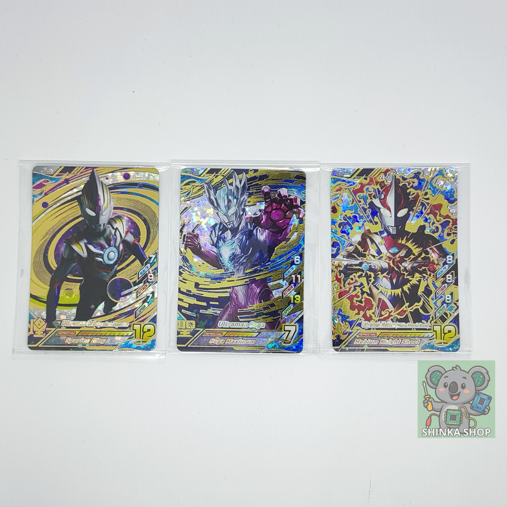 ORIGINAL Kartu Utraman Fusion Fight UR Kizuna Card