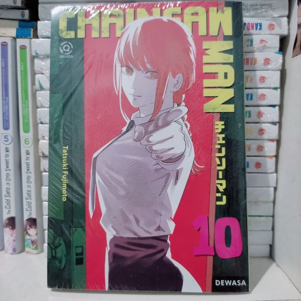 komik chainsaw man vol 10 segel