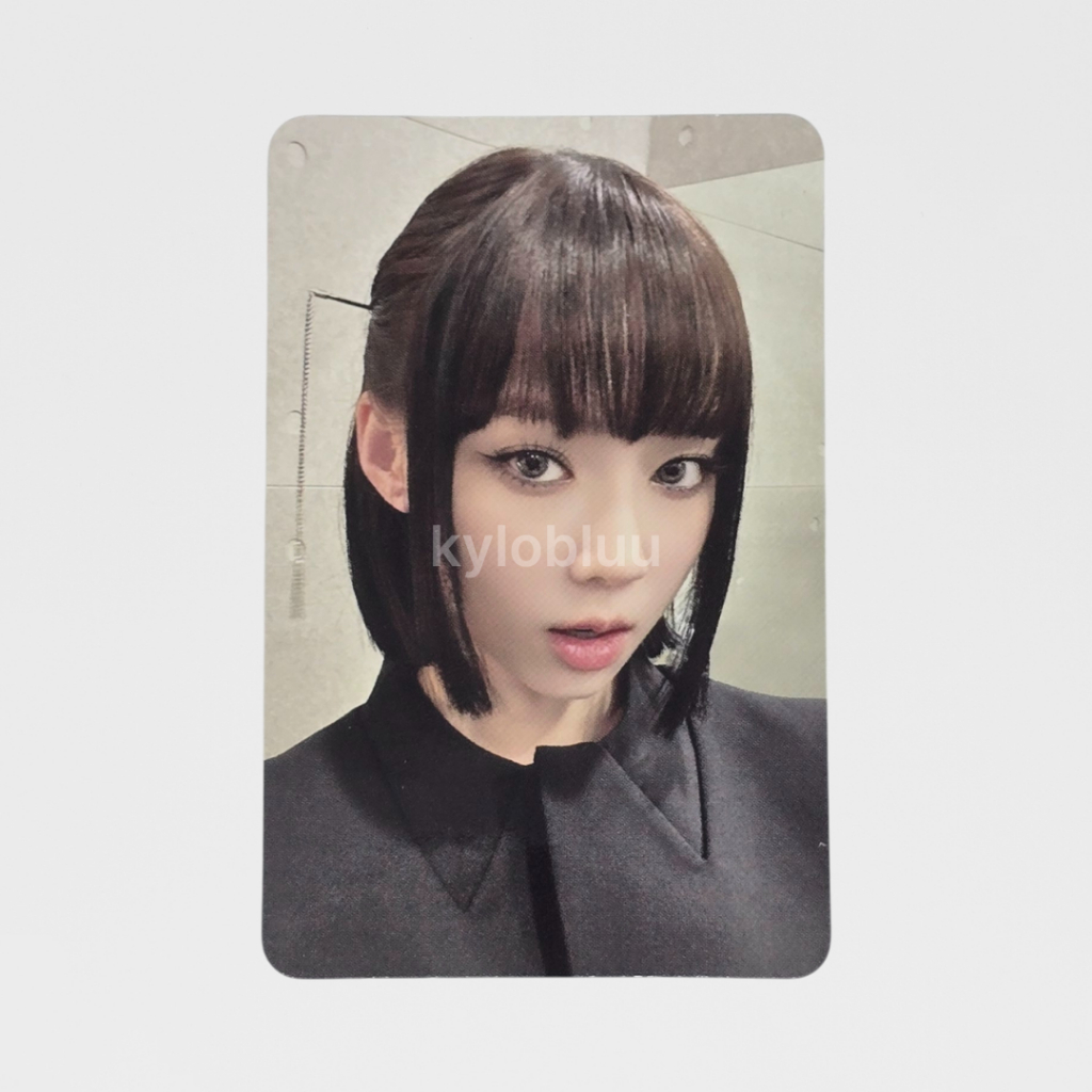 [READY] PHOTOCARD PC OFFICIAL AESPA GOT THE BEAT WINTER TC TRADING CARD CONCEPT KONSEP STAMP ON IT