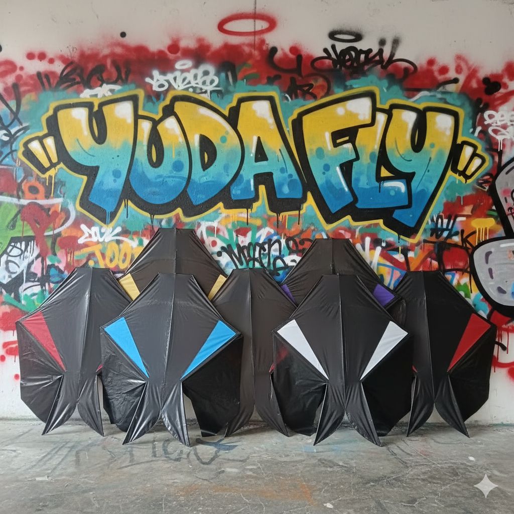 layang layang viral cotek belolong/cotek lawas knockdown