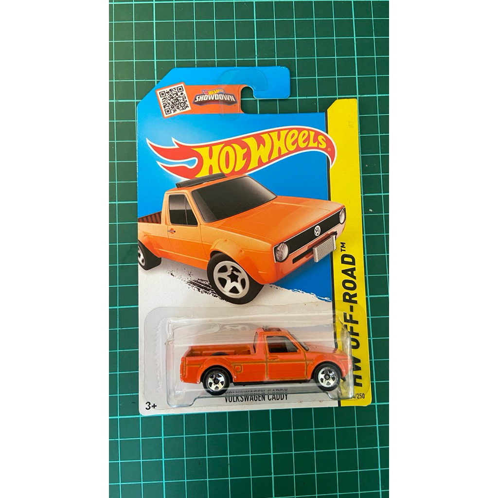 Hotwheels VW Caddy orange
