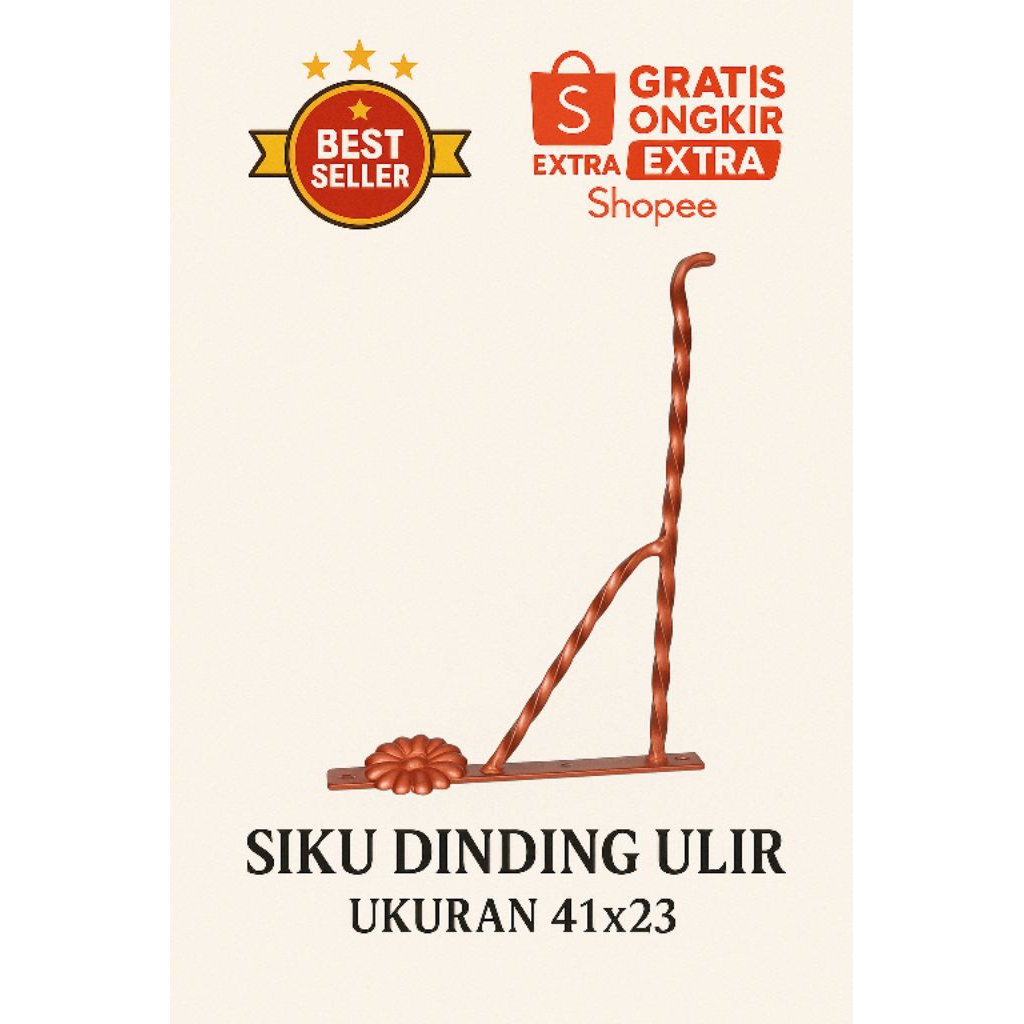 CANTOLAN KANDANG BURUNG / GANTUNGAN SANGKAR BURUNG / GANTUNGAN TEMPEL KANDANG BURUNG,SIKU UNTUK GANT