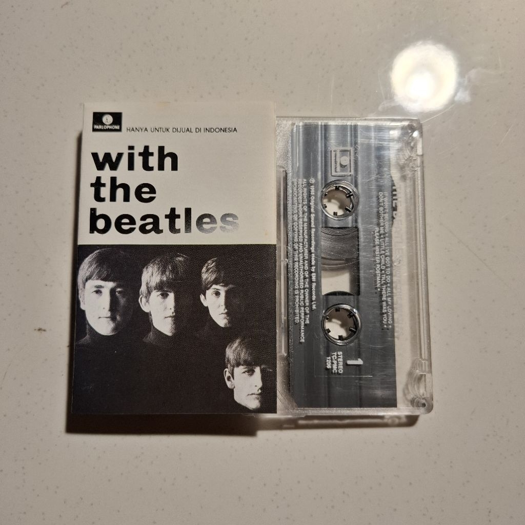 Kaset Pita Musik The Beatles - With The Beatles