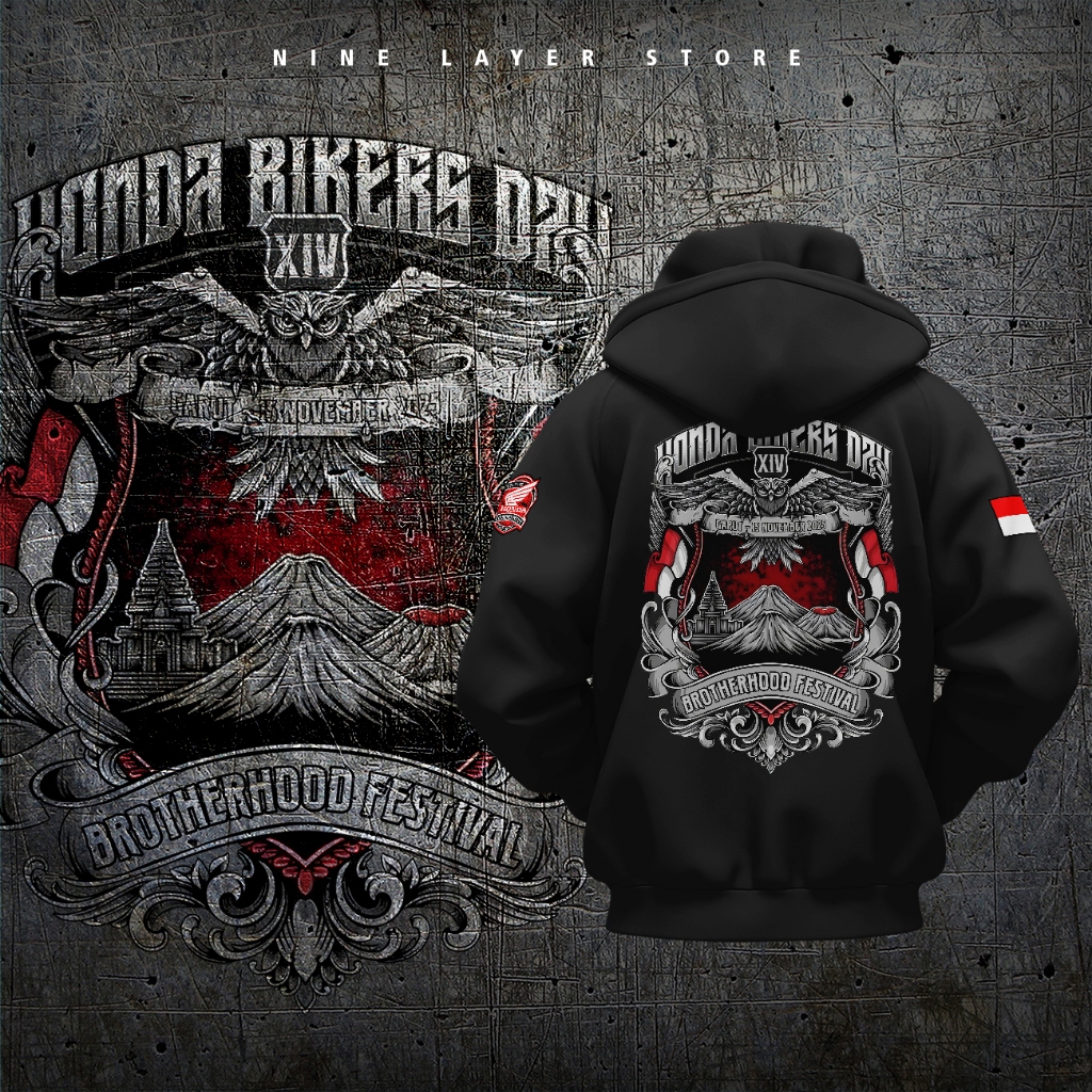 honda bikers day garut 2025 apparel