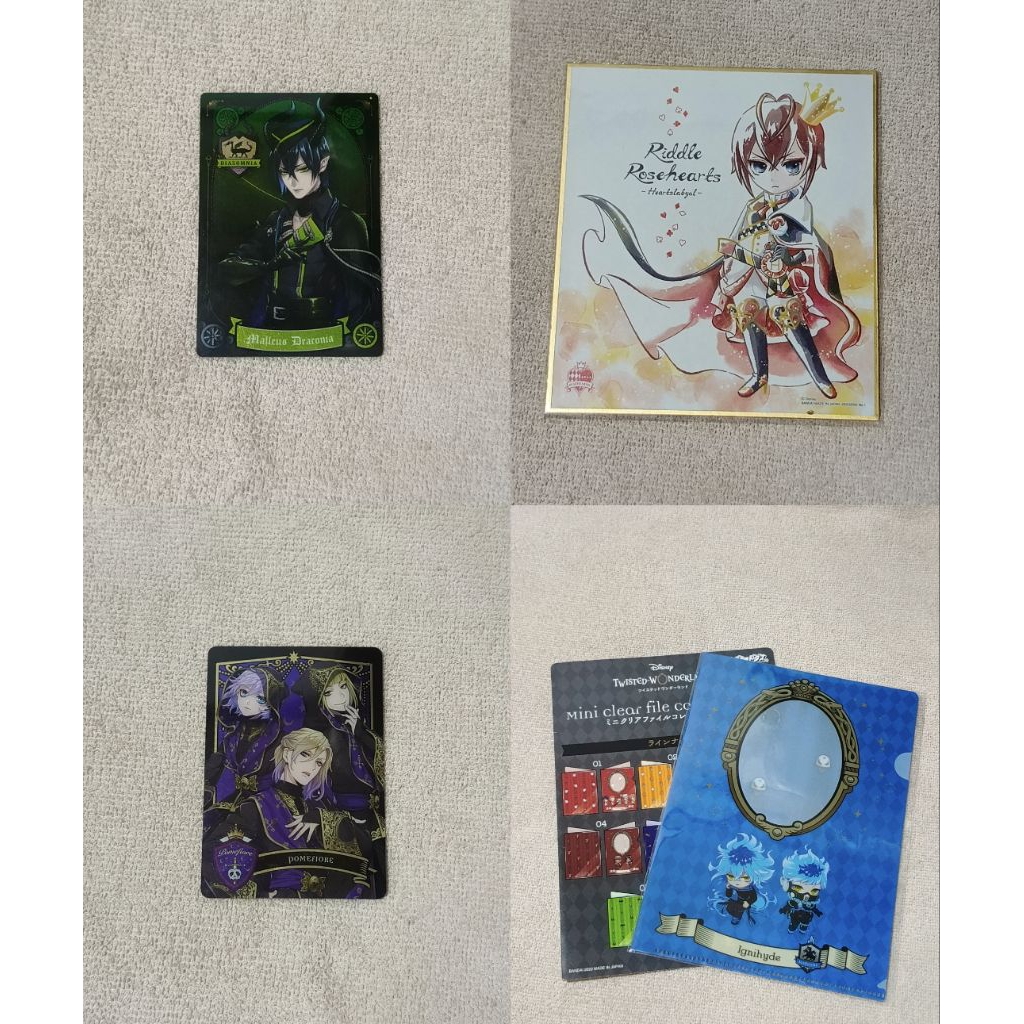 [OFFICIAL] CARD/CLEAR FILE/SHIKISHI - TWISTED WONDERLAND