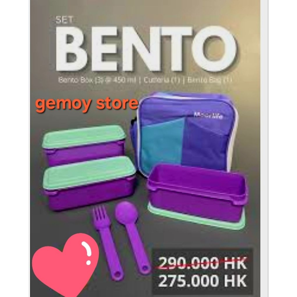 BENTO SET MAKAN MOORLIFE