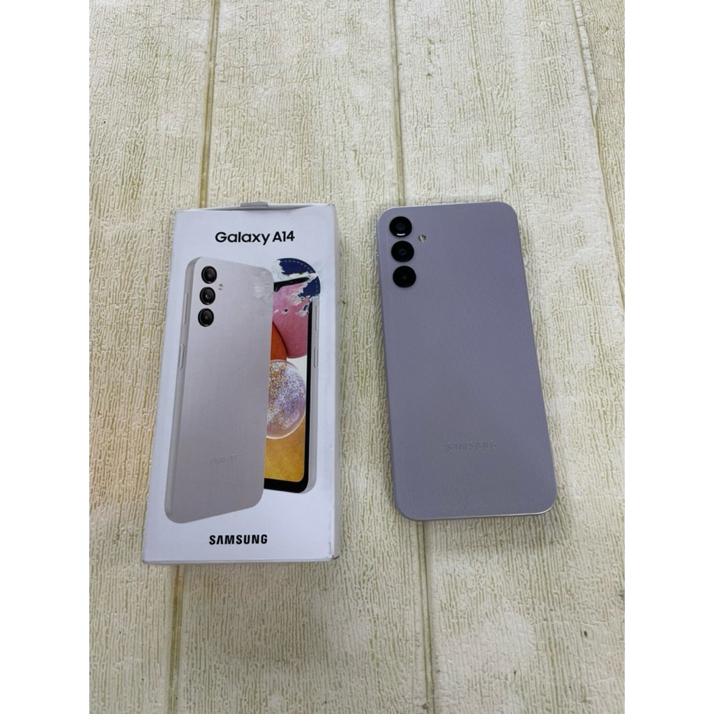 Samsung Galaxy A14 4G 4gb/128gb bekas second android murah original resmi