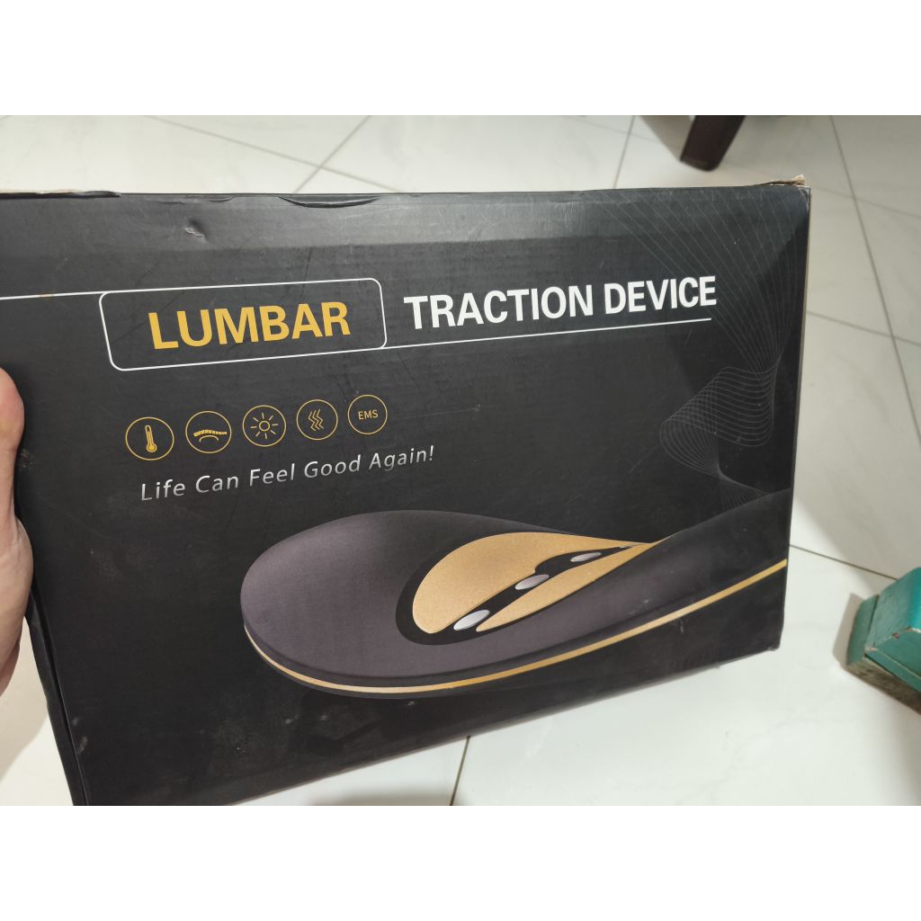 Lumbar Traction Device Alat Terapi Pinggang Syaraf Terjepit HNP