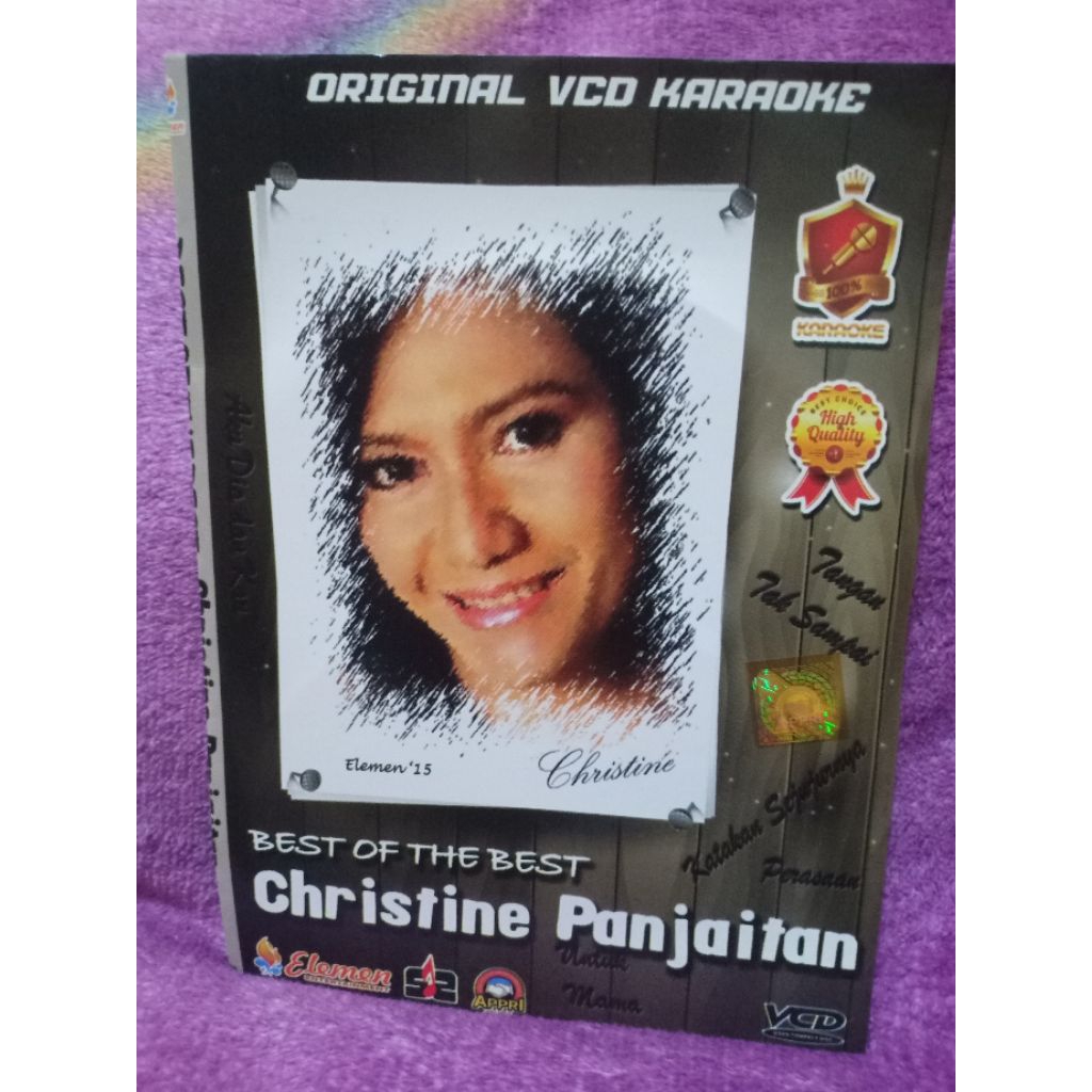 VCD BEST OF THE BEST CHRISTINE PANJAITAN
