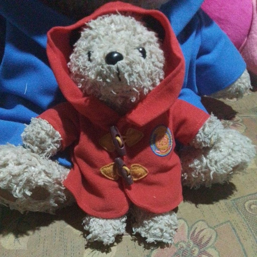preloved boneka Paddington bear kecil