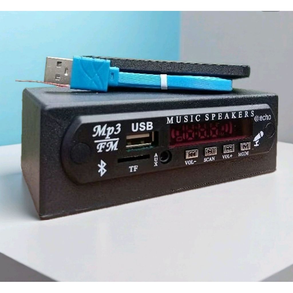 MP3 BLUETOOTH USB RADIO SIAP PAKAI (adaptor pakai cas hp)