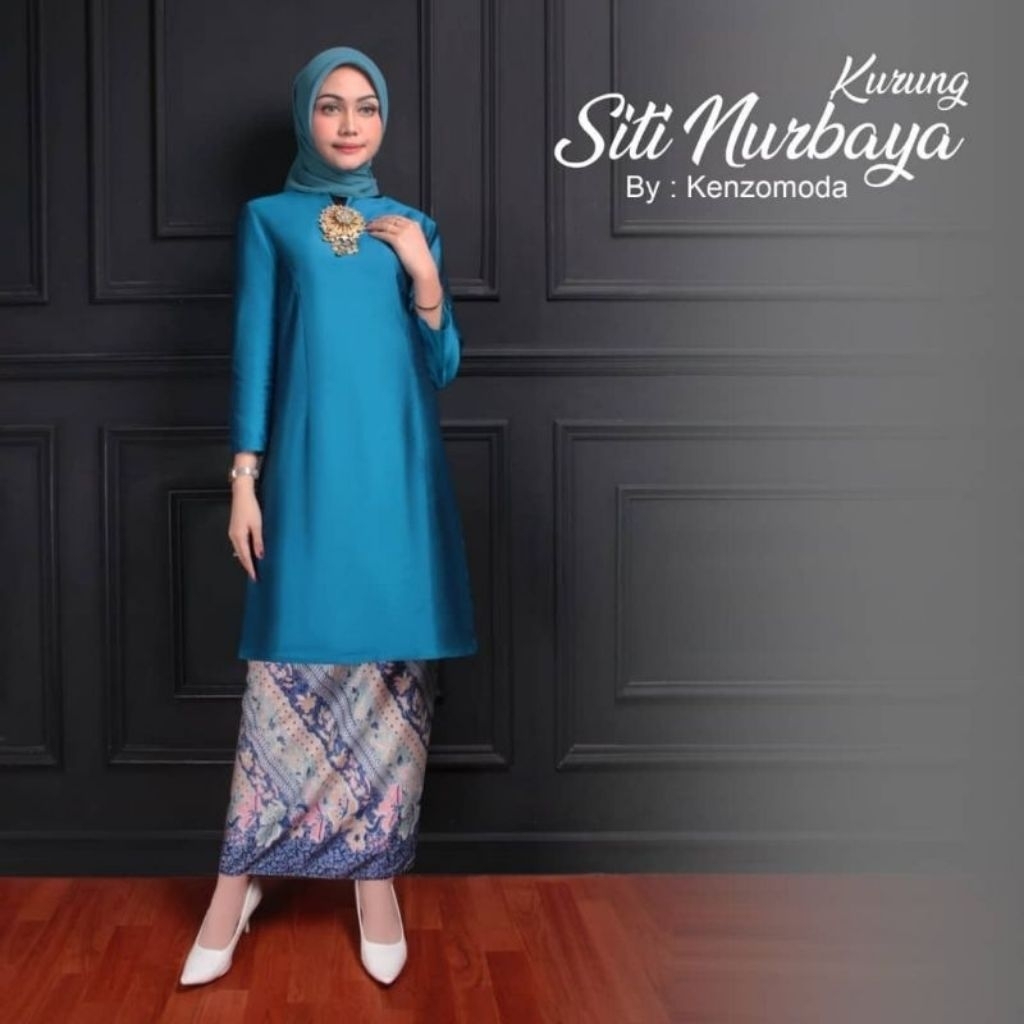 kenz.mode - Tunik Polos Modern || Baju Kurung Melayu || Tunik Taffeta Wanita