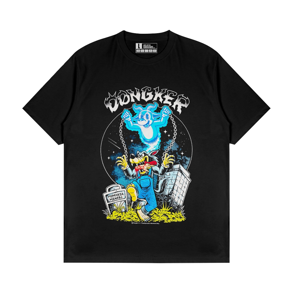 KAOS BAND DONGKER MEMAKSA  MENARI / KAOS BAND METAL DONGKER