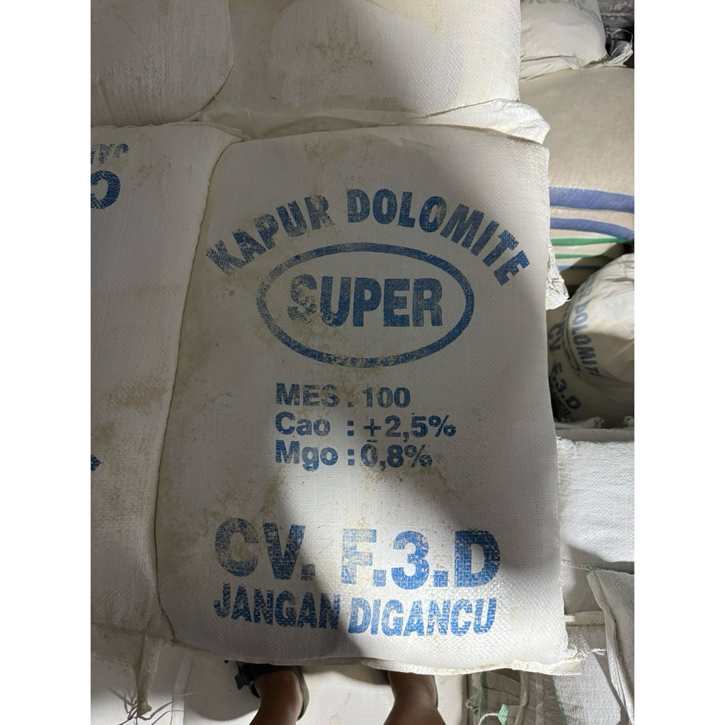 dolomite pertanian mesh100 5kg