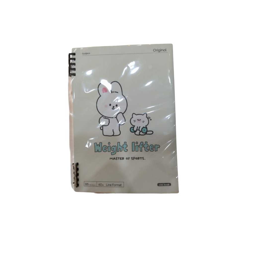 NOTEBOOK SPIRAL B5 WENGU HC-060